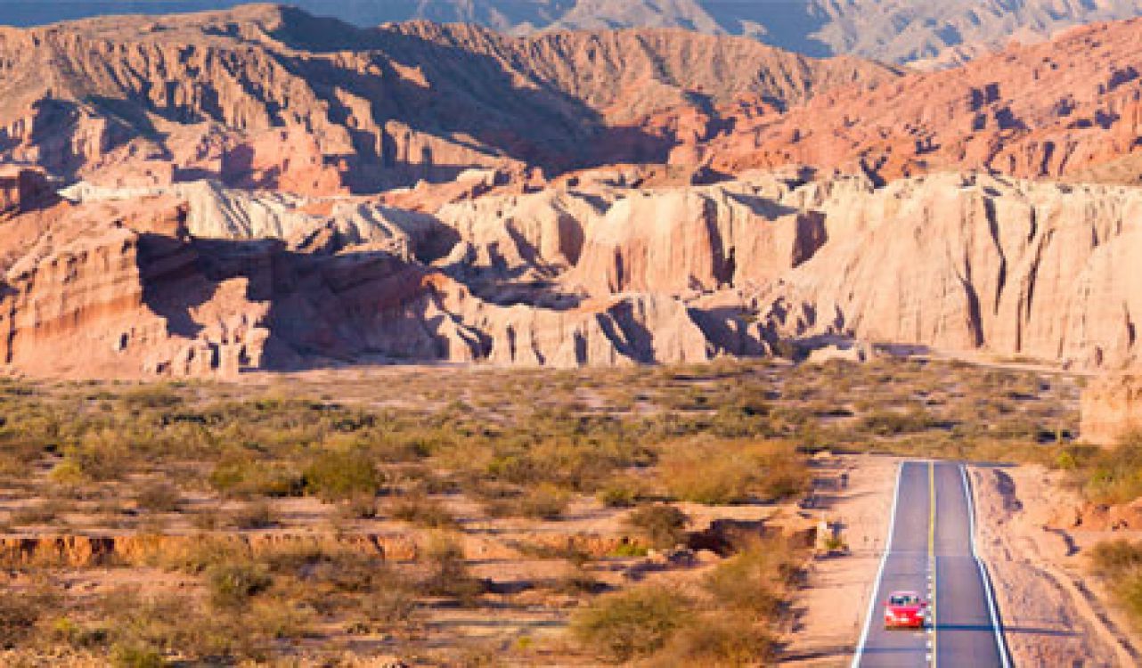 Valles Calchaquíes del Hotel Killa de Cafayate en Salta, Argentina